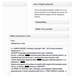 LiveHelp plugin per Wordpress